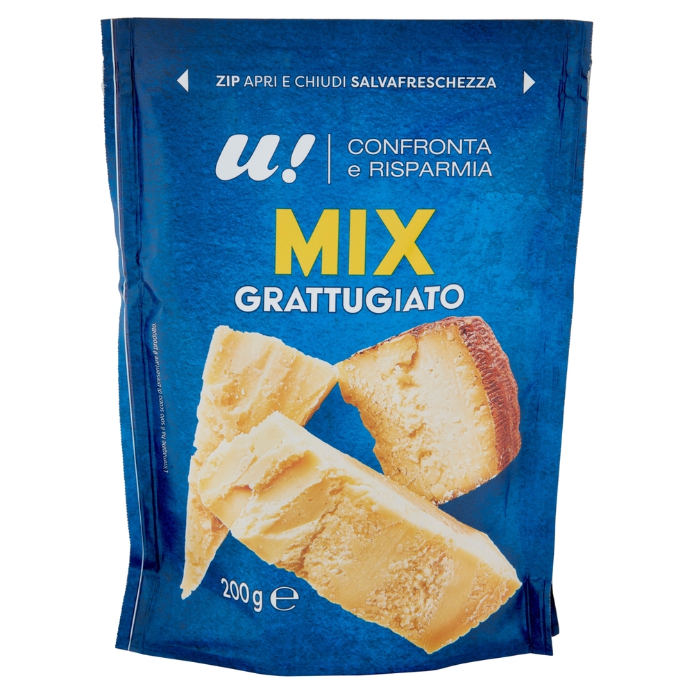 Formaggio Mix Grattugiato, 200 g